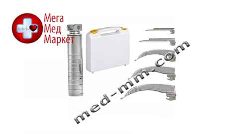 Купить Набор F.O. ларингоскоп взрослый + педиатрический LED Eco + 2 Miller и 3 Macintosh клинка Luxamed цена, характеристики, отзывы